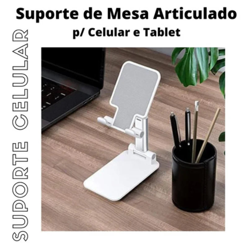 Suporte Universal Dobrável para Celular e Tablet