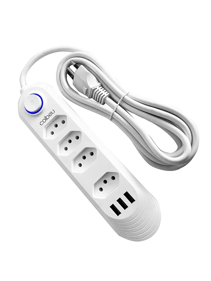 Extensão Elétrica com Porta USB