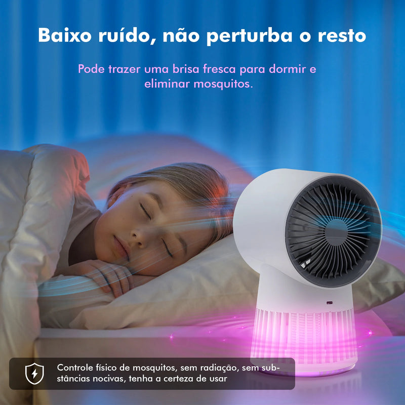 Mata-Mosquitos com Bateria Recarregável