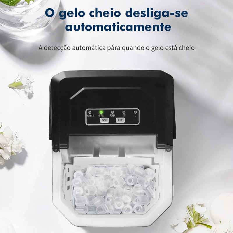 Máquina de Gelo Automática Portátil