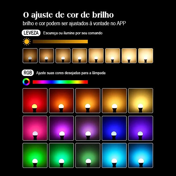 Lâmpada inteligente RGB