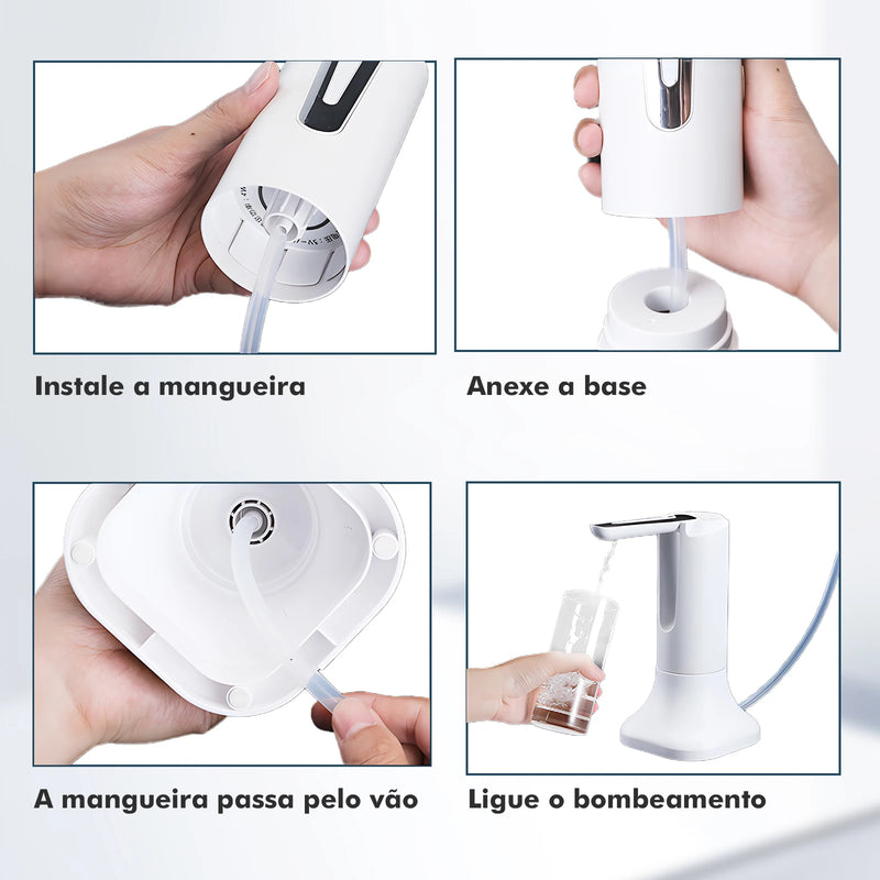 Dispenser Automático de Água Recarregável